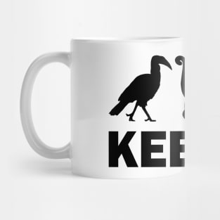 Keeper - hornbill, coati, painted dog Mug